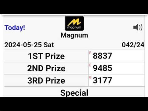 magnum 4d live draw.